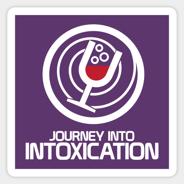 Journey Into Intoxication Sticker by GoAwayGreen